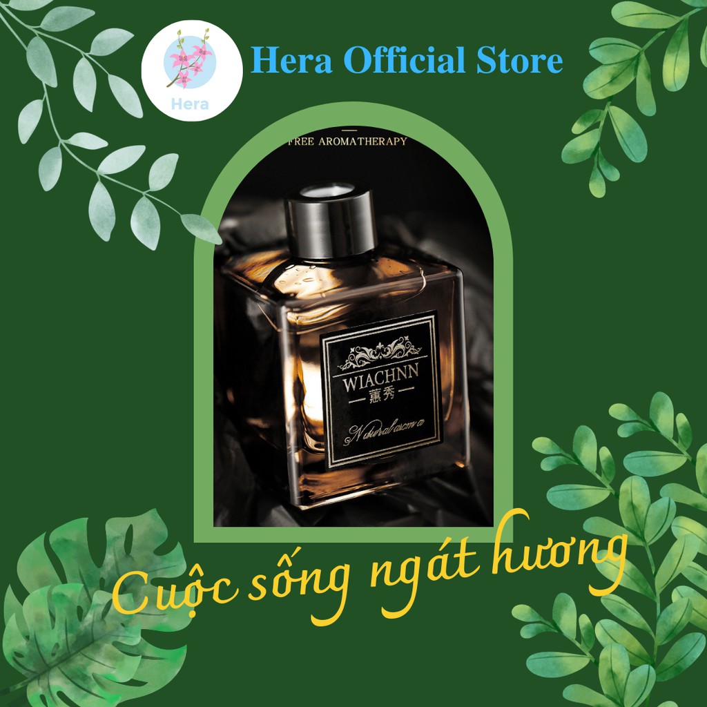 Nước Hoa Thơm Phòng Lọ Khuếch Tán Tinh Dầu Thiên Nhiên Để Phòng Thơm Phòng Ngủ WIACHNN 50ML KT32