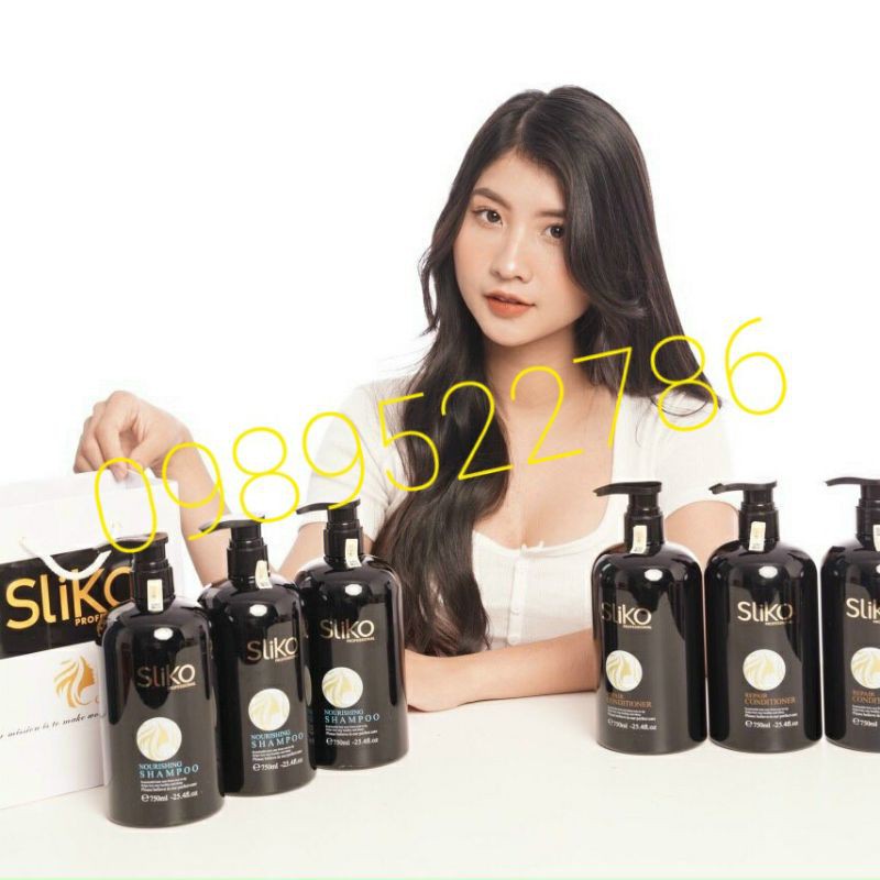 bộ gội xả sliko 750ml