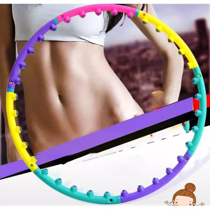 Vòng lắc eo massage Hula Hoop CAO CẤP eo thon dáng chuẩn