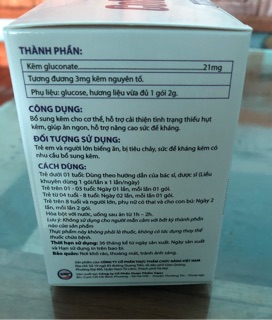 kẽm hữu cơ coloszinc