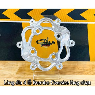 Lòng Đĩa 4 Lỗ Brembo Oversize Lòng Nhạt