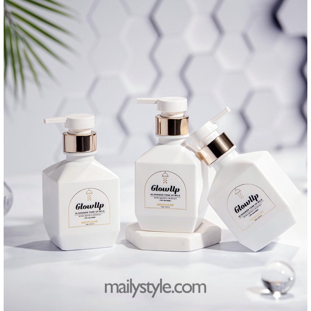E92_Sữa Tắm Truyền Trắng Glowup In Shower Tone Up Milk