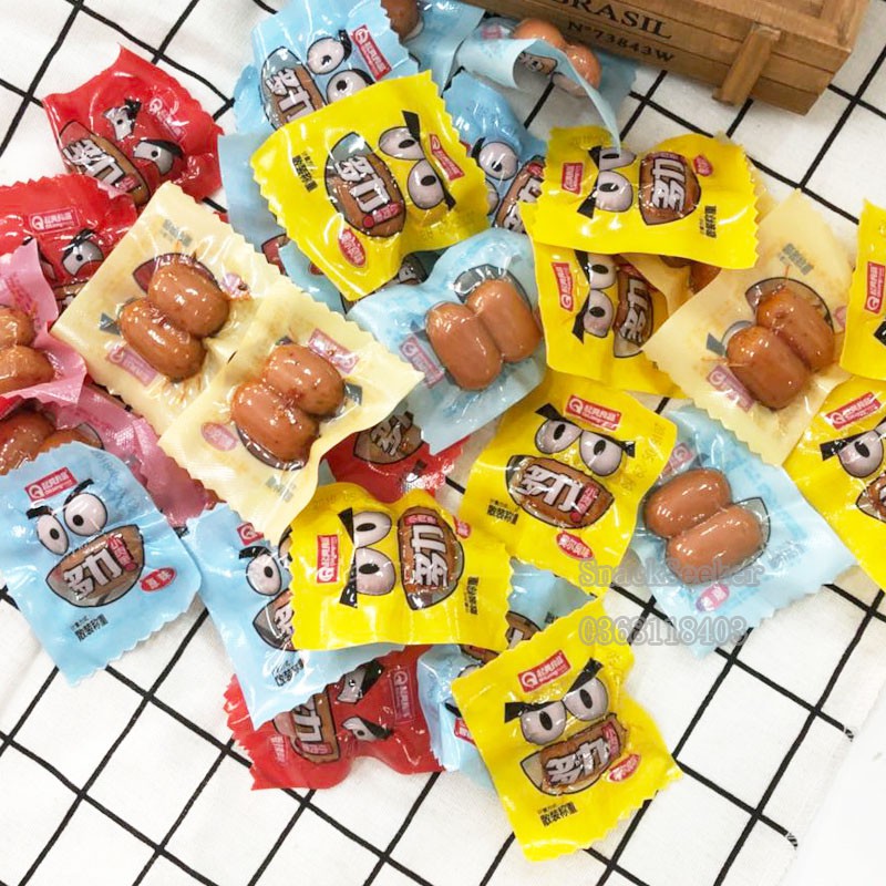 😋😋XÚC XÍCH SƯỜN NON MINI 2 VIÊN 1 GÓI - 12G-SNACK SEEKER😋 | BigBuy360 - bigbuy360.vn