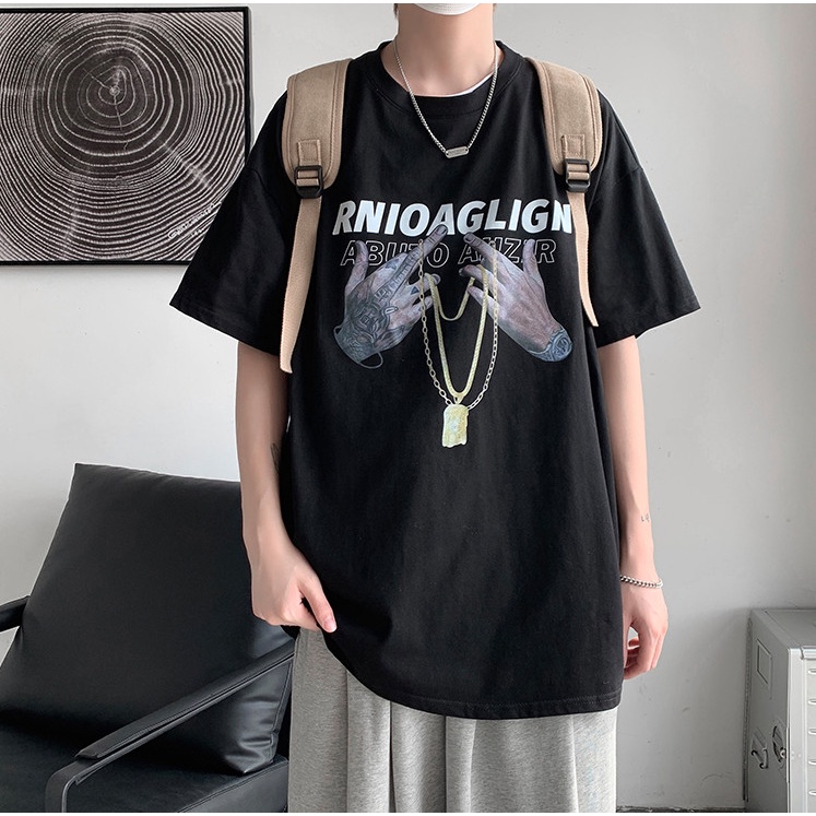 Áo thun tay lỡ bản Premium phông unisex dáng rộng RNI nam nữ oversize ulzzang ONEZ | BigBuy360 - bigbuy360.vn