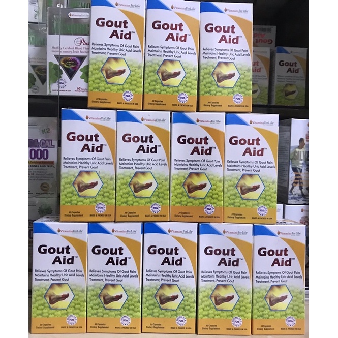 VIÊN UỐNG GOUT AID chai 30v