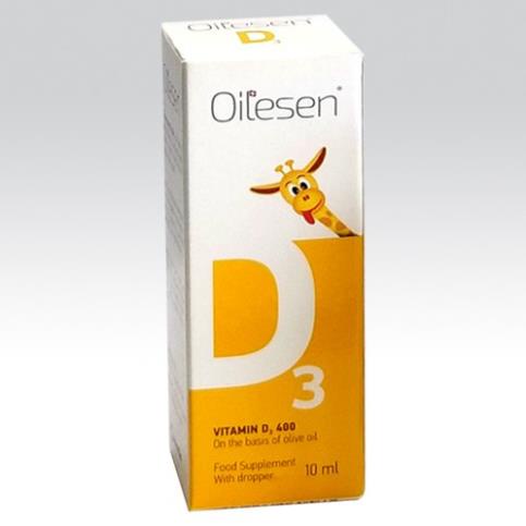 Oilesen Vitamin D3 400 – Bổ Sung Vitamin D3 Cho Trẻ Sơ Sinh Đến Từ Thụy Sỹ