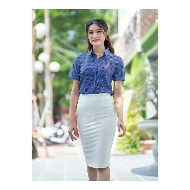 Thanh lý váy công sở form bút chì size M hiệu Viola công ty thời trang. | BigBuy360 - bigbuy360.vn