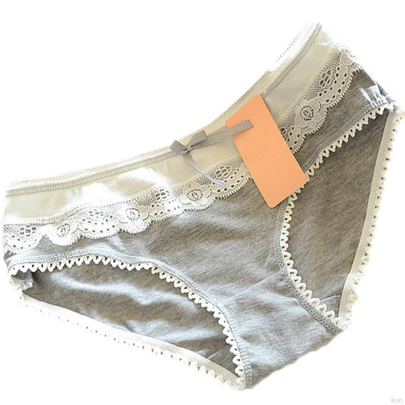 Quần lót họa tiết nơ phối ren quyến rũ cho nữ | BigBuy360 - bigbuy360.vn