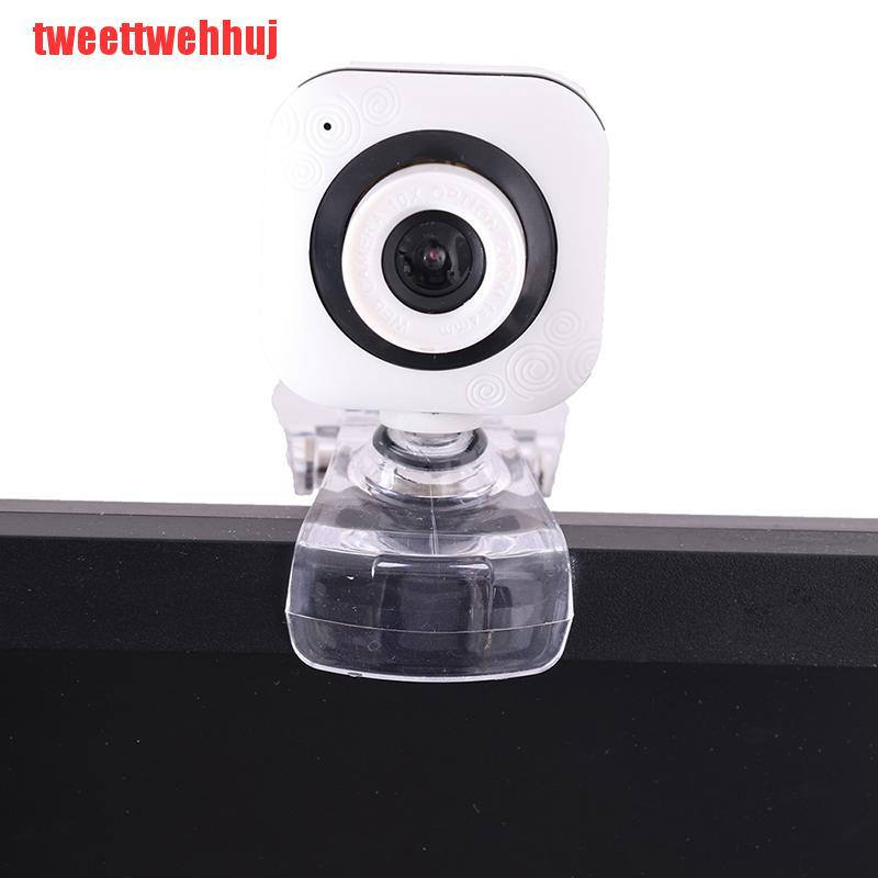 Webcam Usb 2.0 Có Mic 480p Hỗ Trợ Tầm Nhìn Ban Đêm Cho Pc Laptop