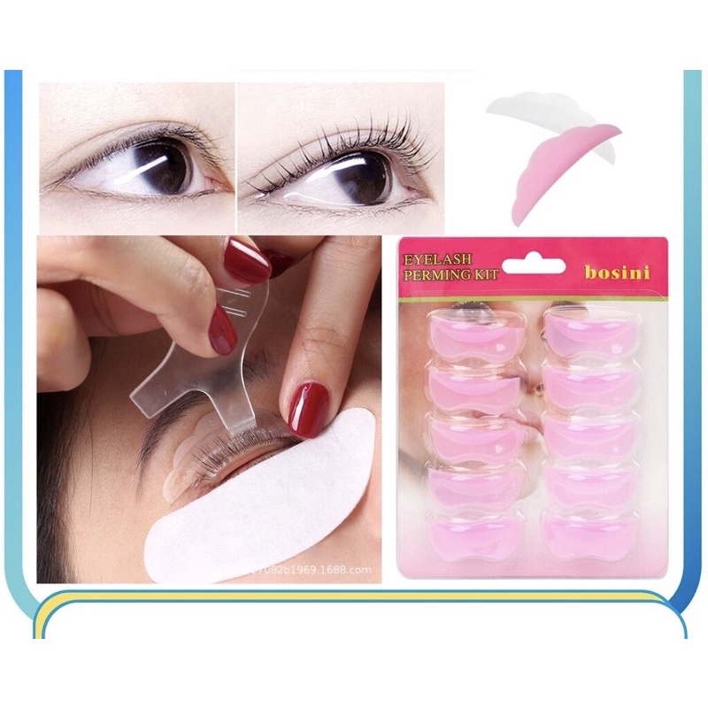 Trục hồng, trục trắng Silicon dùng để uốn mi[hanna nail mi]