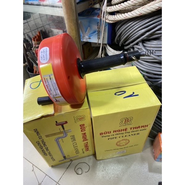 Bộ dụng cụ thông ống thoát nước / lò xo thông cống thông nghẹt 5M,8M,10M