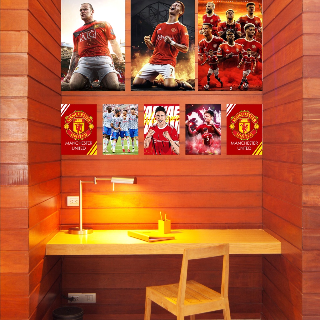 Poster Manchester United Dán Tường Cực Đẹp, Poster Bóng Đá Có In Theo Yêu Cầu