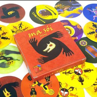 Thẻ bài boardgame Ma Sói mini