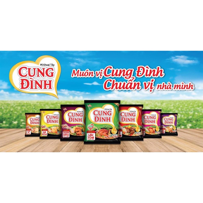 Mì CUNG ĐÌNH (7 vị)