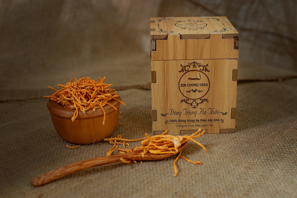 Combo 3 Hũ - Đông trùng hạ thảo ,mật ong rừng Phúc Khang 300g  - Công nghệ sấy thăng hoa