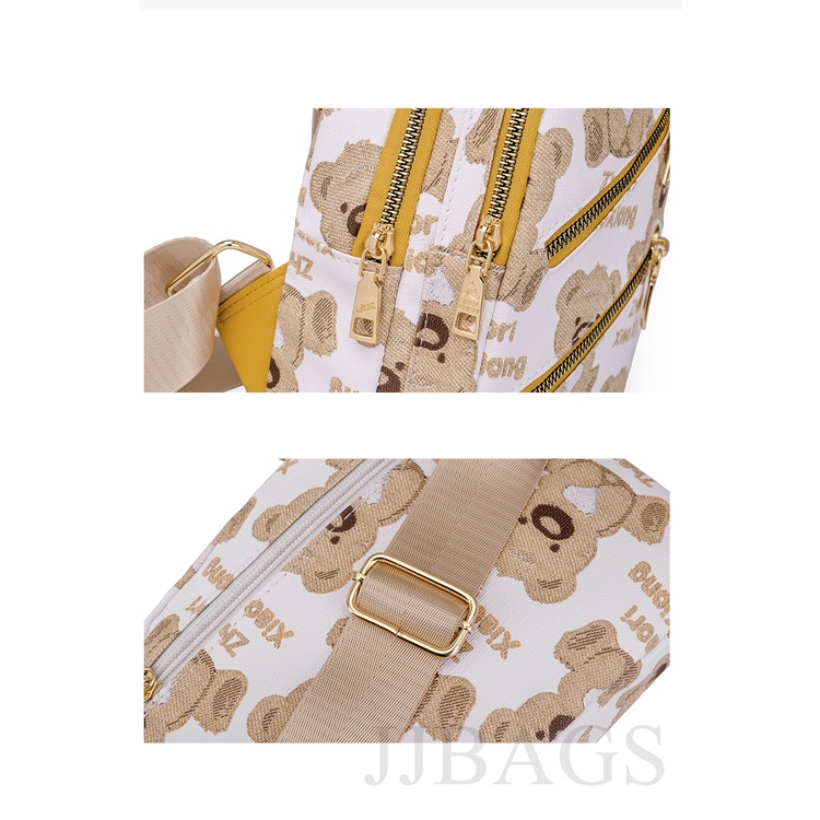 Túi Đeo Chéo Họa Tiết Gấu Hoạt Hình Đáng Yêu Cho Nữ