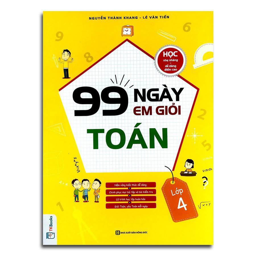 Sách - Combo 99 Ngày Em Học Giỏi Lớp 4 Môn Toán + Tiếng Việt + Tiếng Anh