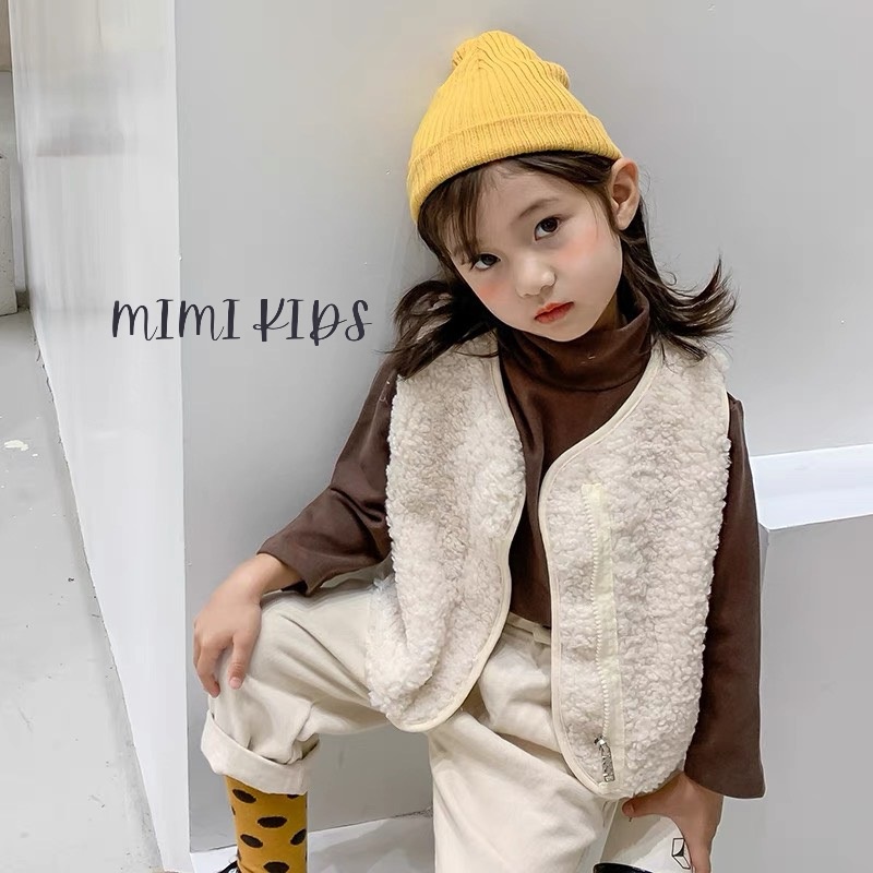 Áo khoác lông cừu cao cấp cho bé Mimi Kids AK01