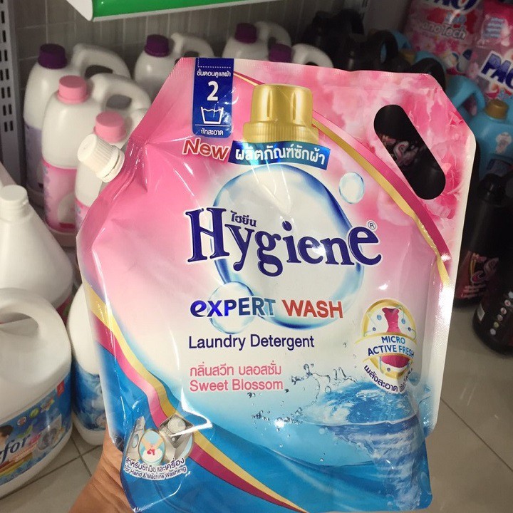Nước giặt xả đậm đặc Hygiene túi 1.800ml Thái Lan