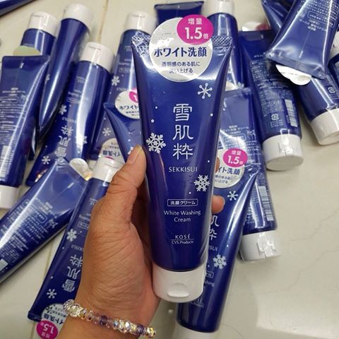 SỬA RỬA MẶT KOSE SEKKISEI WHITE WASHING CREAM