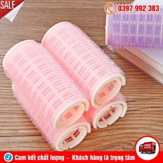 Lô cuốn tóc, lô uốn mái bay tự dính tạo kiểu phồng - phụ kiện xinh cho nữ