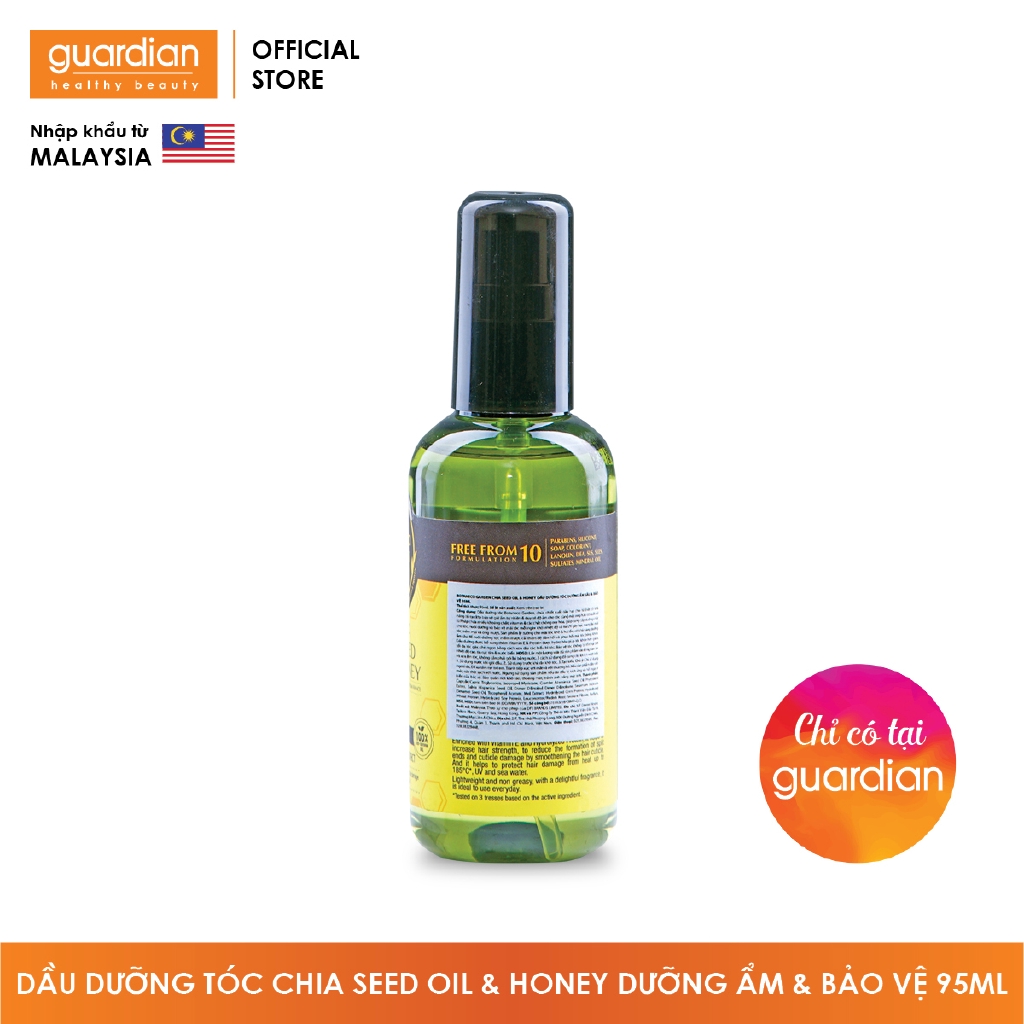 Dầu dưỡng tóc Botaneco Garden Chia seed oil & Honey dưỡng ẩm sâu & bảo vệ 95ml | BigBuy360 - bigbuy360.vn