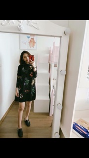 Váy in hoa zara dư xịn