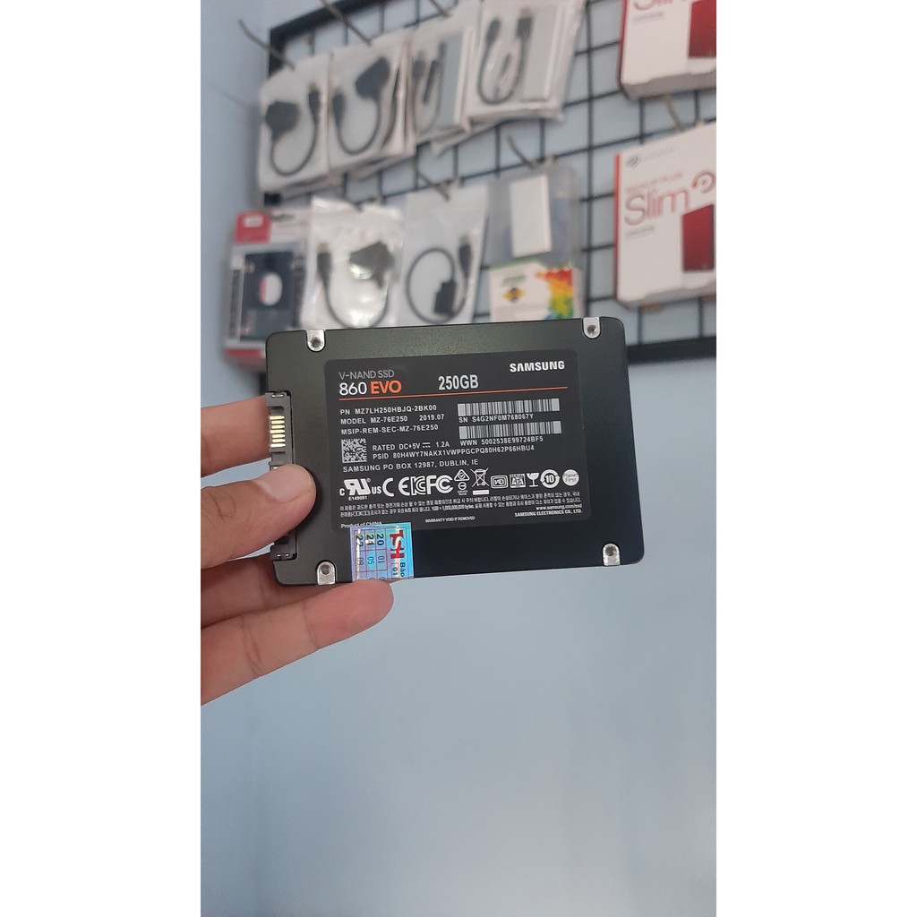 Ổ cứng SSD 250GB 860 Evo Samsung 2.5-Inch SATA III (2nd USA NO BOX )