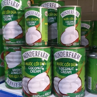NƯỚC CỐT DỪA WONDERFARM 400ML PHA CHẾ, TĂNG HƯƠNG VỊ - NƯỚC CỐT DỪA HỮU CƠ VIETCOCO, COCO XIM.