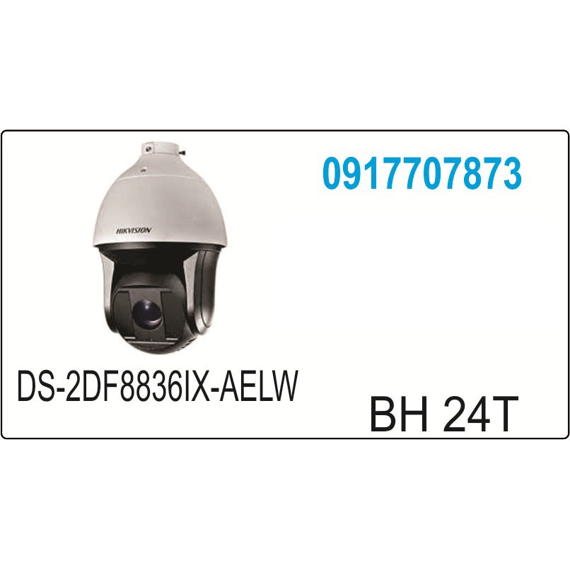 Camera IP Speed Dome Hikvision DS-2DF8836IX-AELW - 8MP