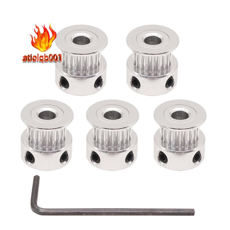 Trục Bánh Răng Gt2 20 Răng 6 mm Chiều Rộng 20t Bằng Hợp Kim Nhôm Cho Máy In 3d (5) | BigBuy360 - bigbuy360.vn