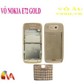 VỎ NOKIA E72 MÀU GOLD