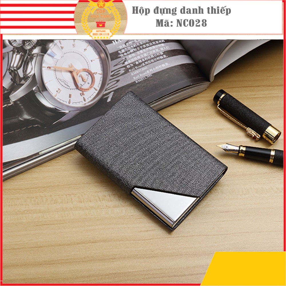 Hộp đựng card visit cao cấp khắc tên theo yêu cầu Mã Số NC028