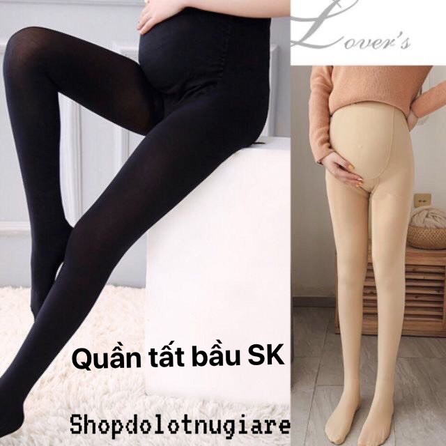 Quần tất bầu dày vừa sk siêu bền 2020 (48-75kg)