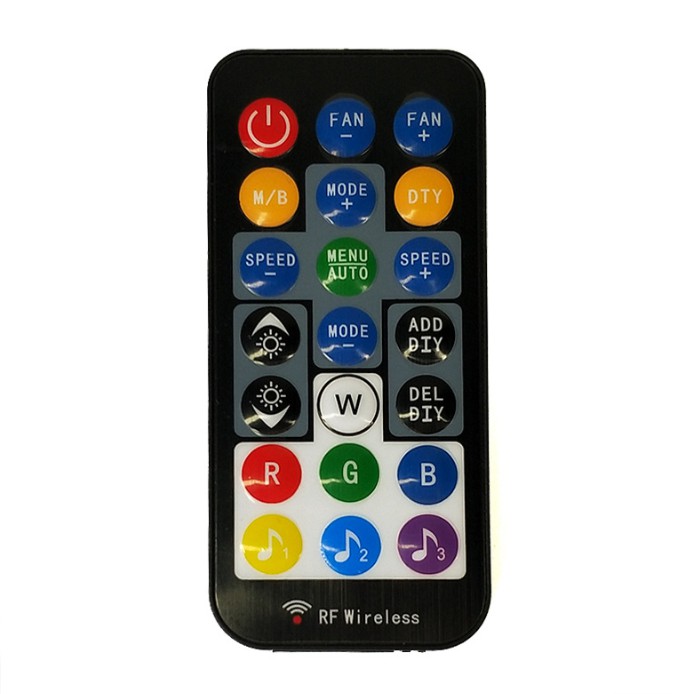 Bộ Hub Và Remote Coolmoon, Hỗ trợ Aura Sync, Gigabyte Fusion, Mystic Light Sync - Thay Đổi Hiệu Ứng Theo Nhạc