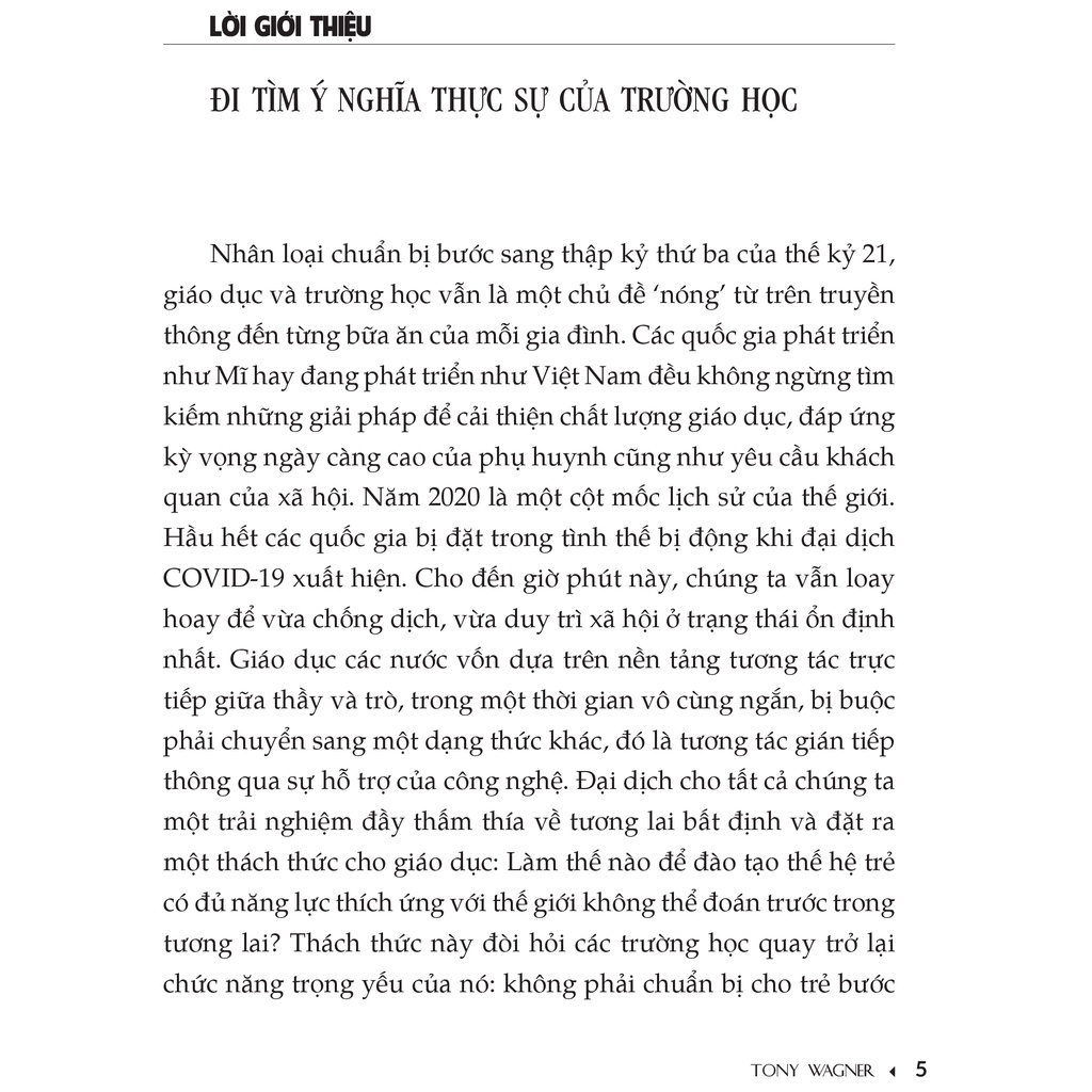 Sách - Bài Học Giáo Dục Từ Nước Mỹ