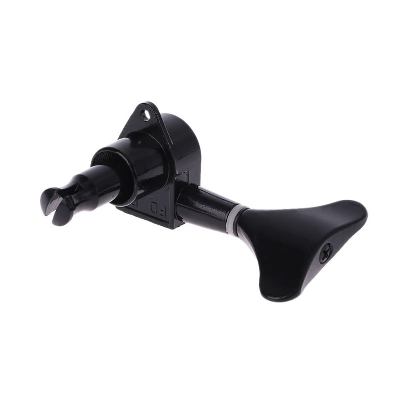 Đầu Chốt Chỉnh Dây Đàn Guitar Bass 4 Dây Màu Đen 2R2L