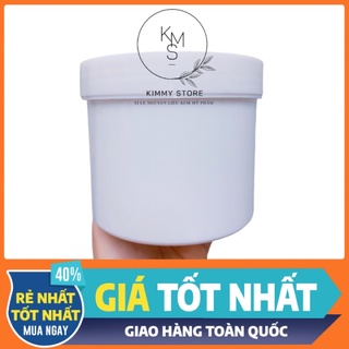 Hủ nhựa đựng kem 500g màu trắng