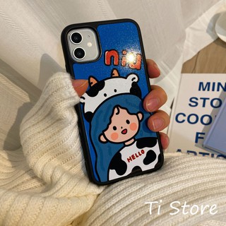 Ốp Lưng Cô Gái Bò Sữa iP [ TI STORE ]