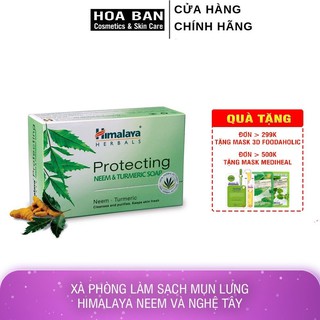 Xà phòng làm sạch mụn lưng Himalaya Neem Soap 75g