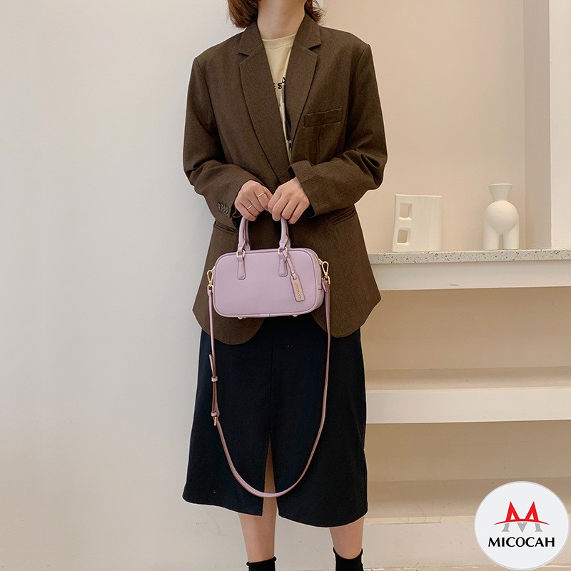 Túi Xách Nữ Đeo Chéo Chính Hãng MICOCAH Phong Cách Công Sở Thời Trang Dáng Vali Siêu Đẹp MC67 | BigBuy360 - bigbuy360.vn