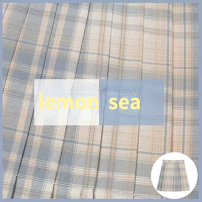 Chân Váy Đồng Phục Nữ Sinh Kẻ Sọc Caro Trẻ Trung Phong Cách Nhật Bản