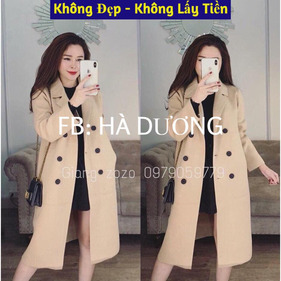 [ Rẻ Vô Địch ] Áo dạ 6 cúc chất dày đẹp [ Kèm Video ]