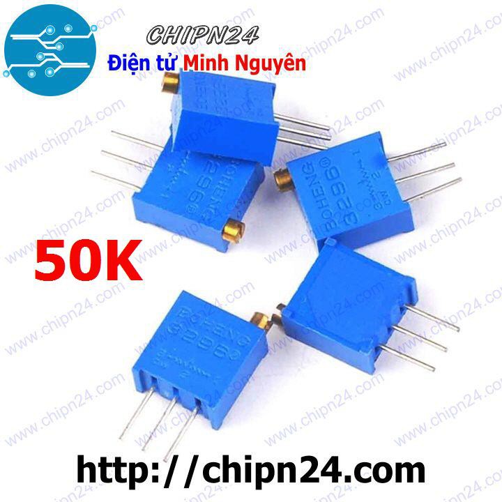 [3 CHIẾC] Biến trở tinh chỉnh 3296W 50K (503)