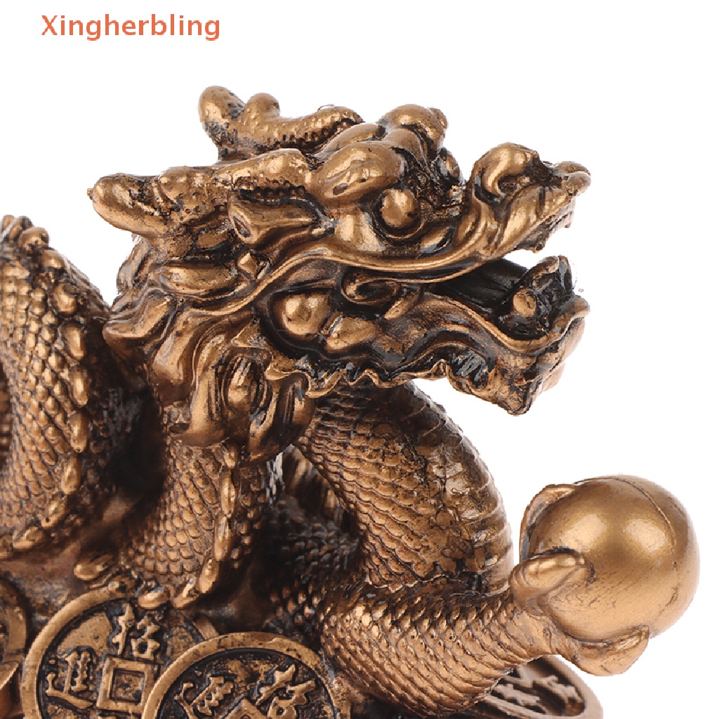 Xhb Tượng Rồng Trung Quốc Bằng Nhựa Resin Điêu Khắc Trang Trí Nhà Bán Chạy