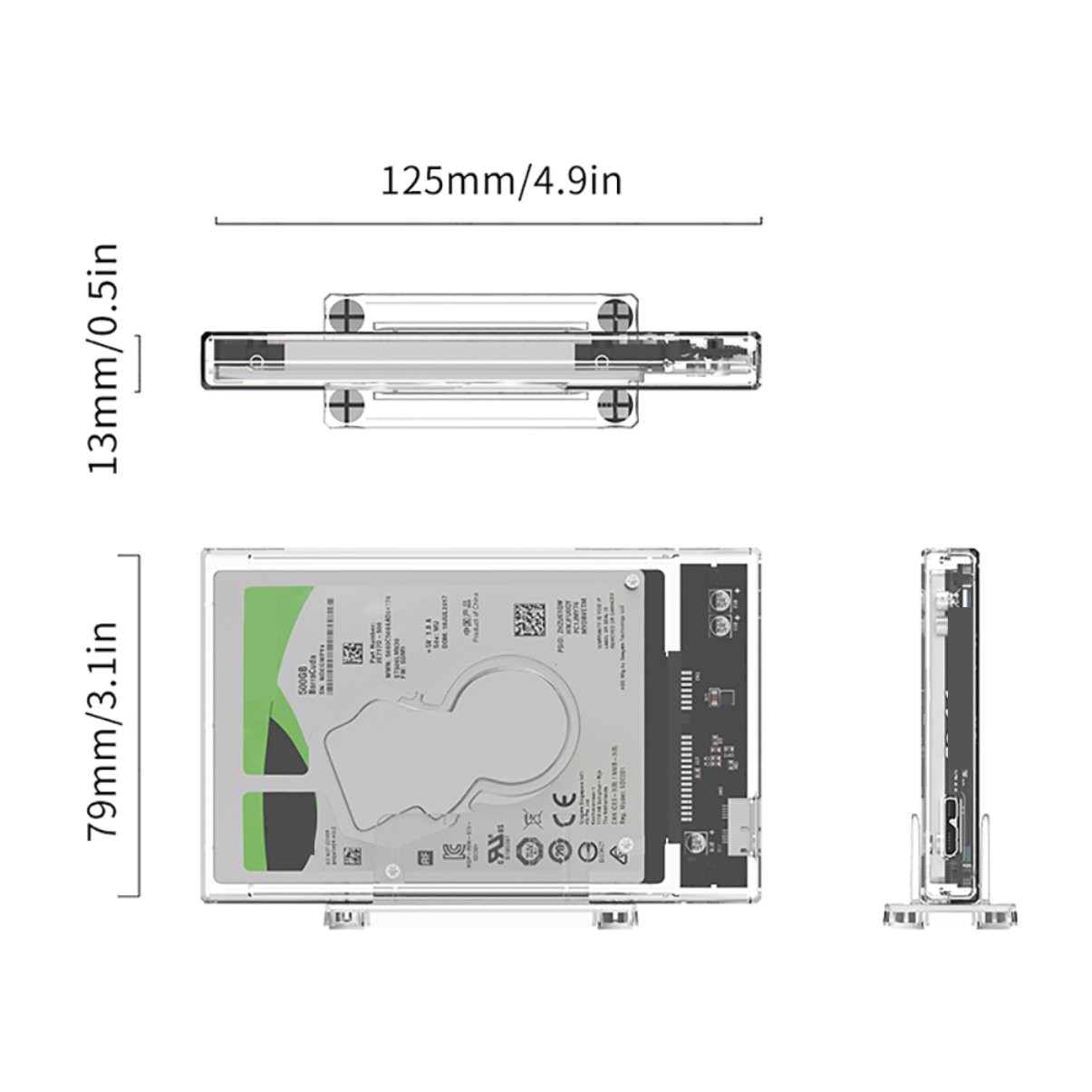 Ổ Cứng Di Động Sata 2159c3 2.5 Inch Usb3.0 | BigBuy360 - bigbuy360.vn
