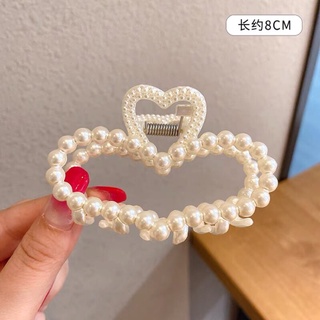 Kẹp tóc càng cua đính hạt LingHouse