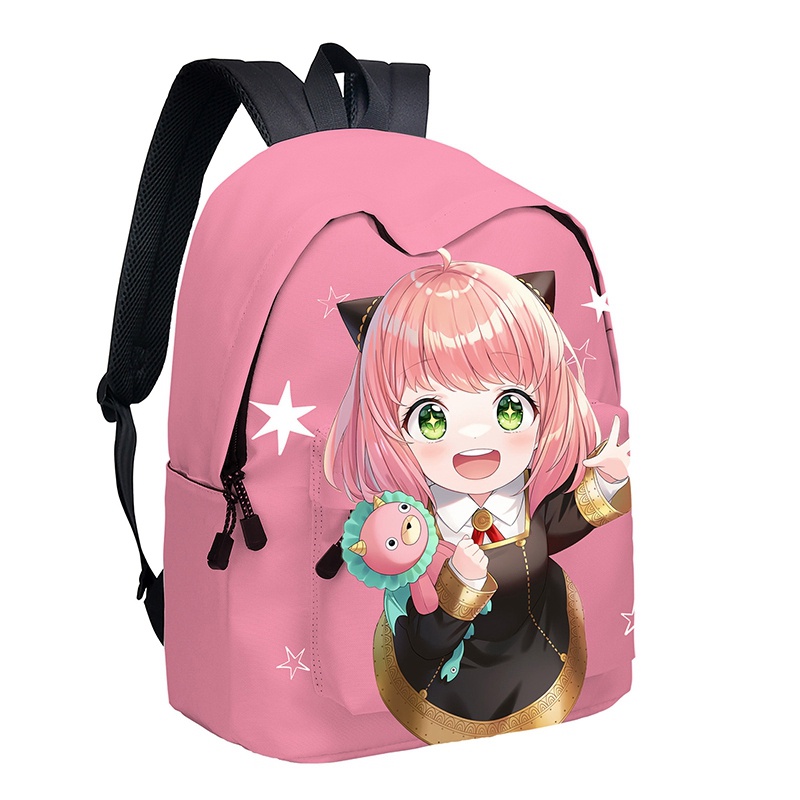 Tmdbyx Set 2 Balo Đi Học Họa Tiết Anime Spy x Family Anya Forger