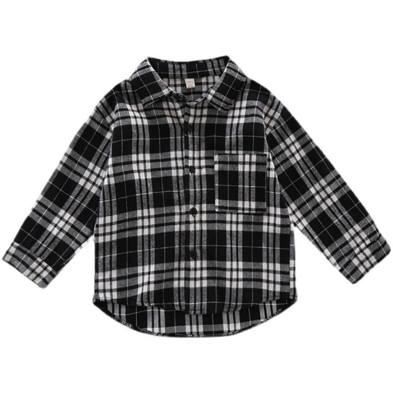 Set Áo Sơ Mi Trắng Tay Dài Dáng Rộng + Quần Dài Phong Cách Hàn Quốc Mẫu Mới Thời Trang Xuân Thu Cho Bé Trai 2022