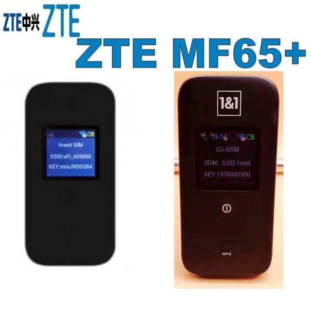 Thiết bị phát wifi từ sim 3G ZTE MF65+